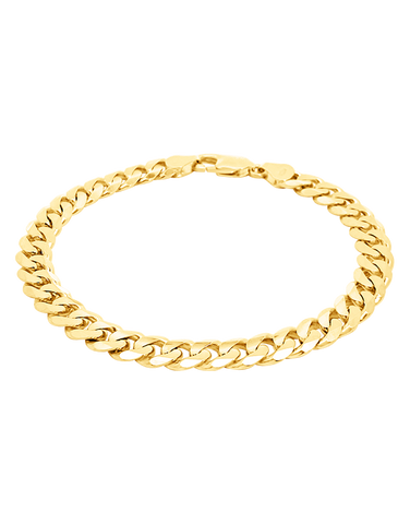Monica Vinader 18ct Gold-Plated Vermeil Silver Bold Box Chain Bracelet |  Liberty